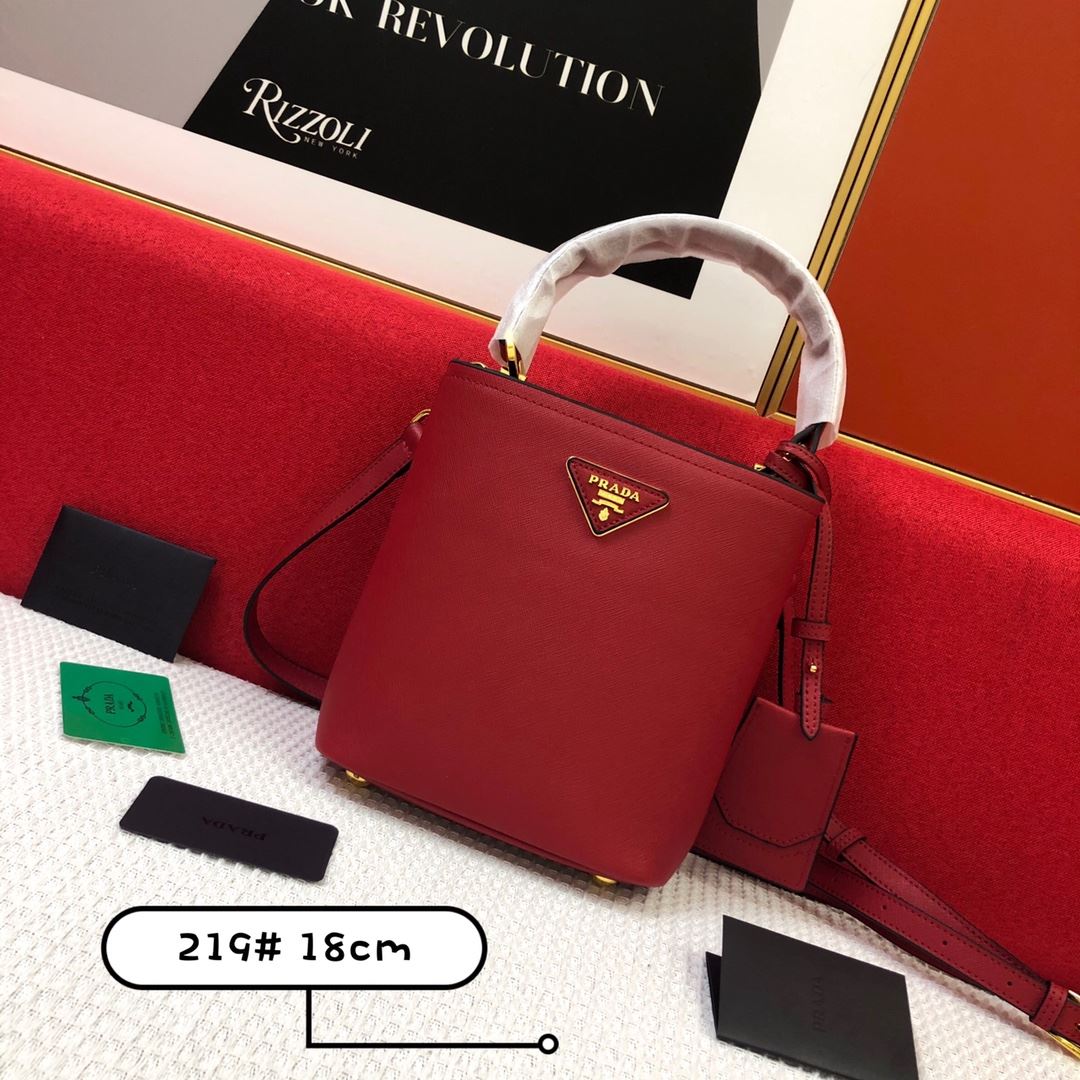 Pra*a top handle bags